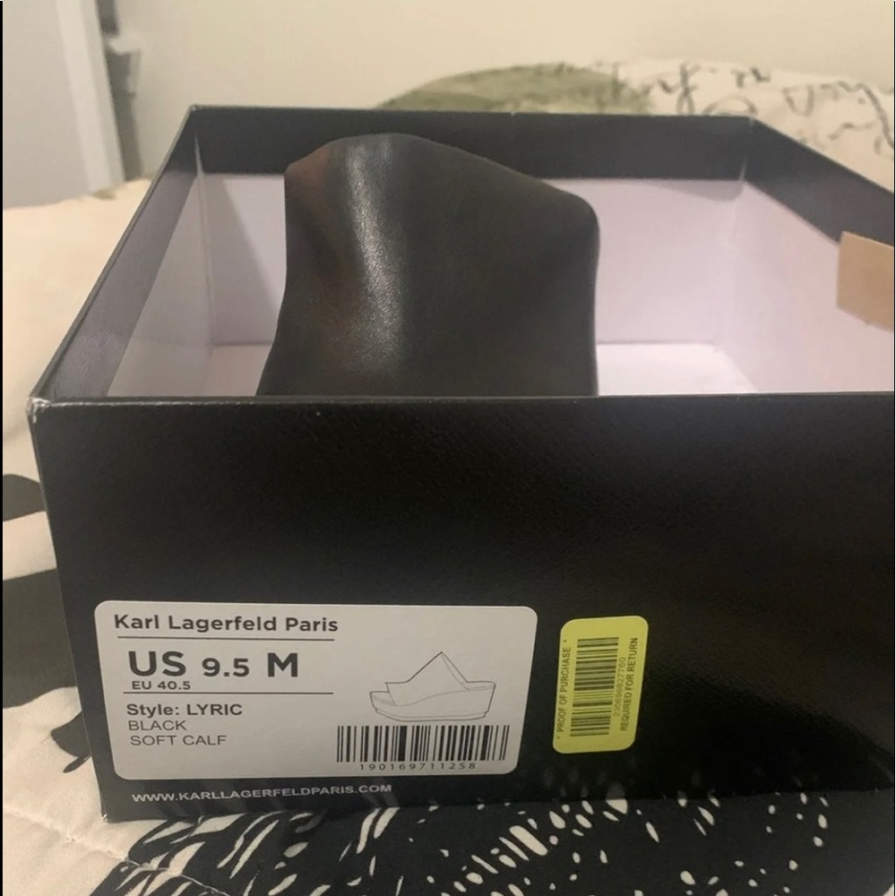karl lagerfeld wedges - Picture 4 of 4